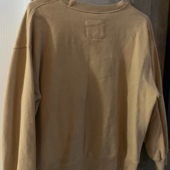American Eagle tan sweatshirt size M Adult - Picture 2 of 3